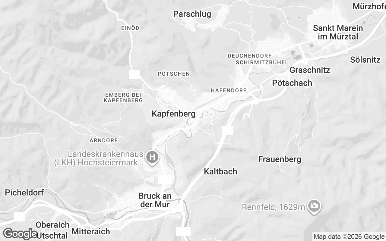 Karte von Kapfenberg