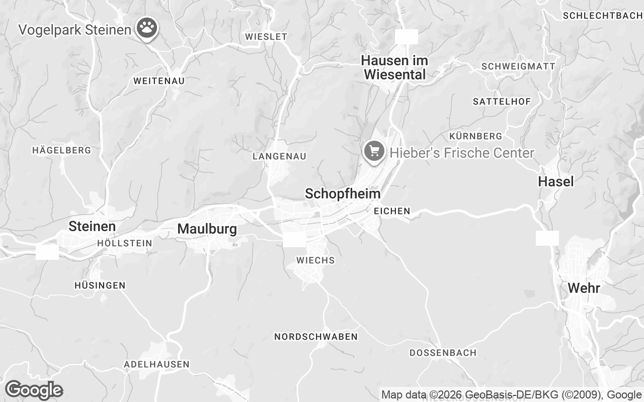 Karte von Schopfheim