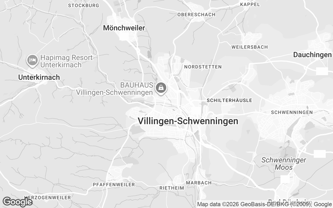 Karte von Villingen-Schwenningen