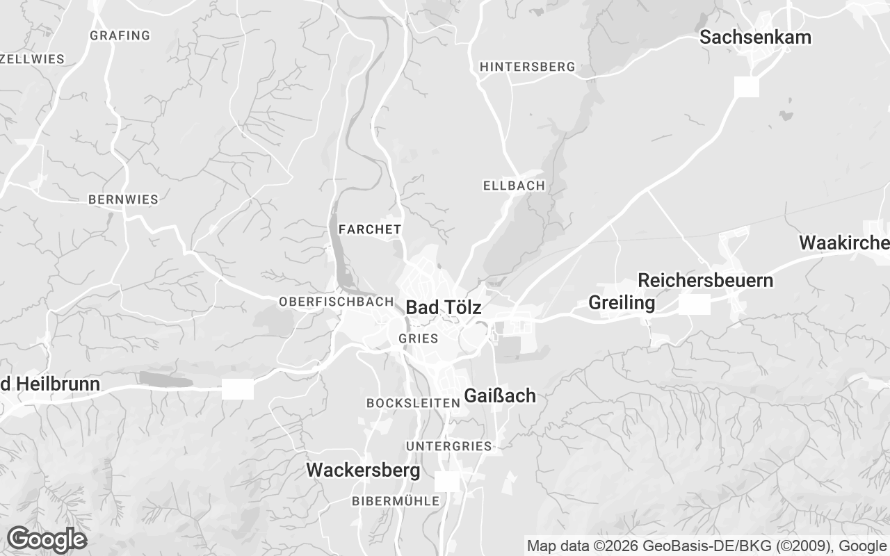 Karte von Bad Tölz