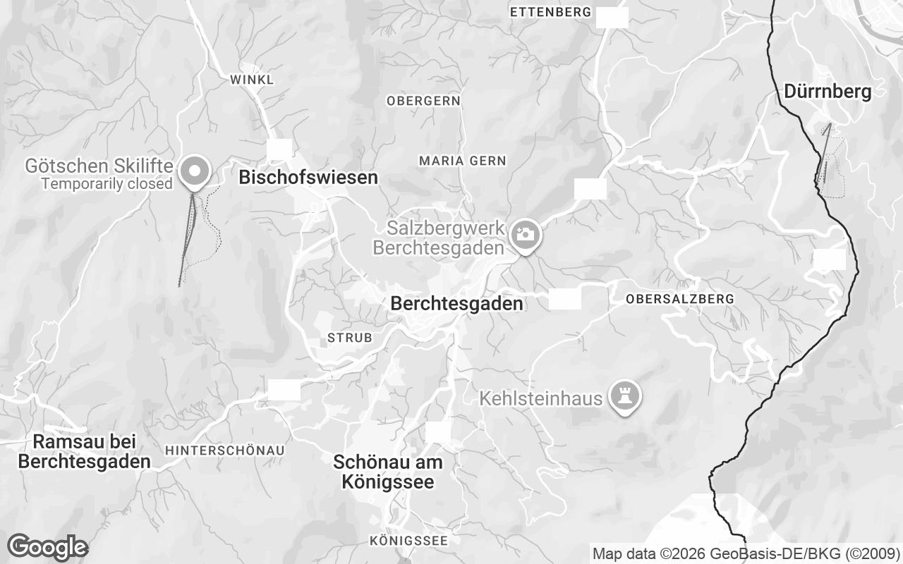Karte von Berchtesgaden