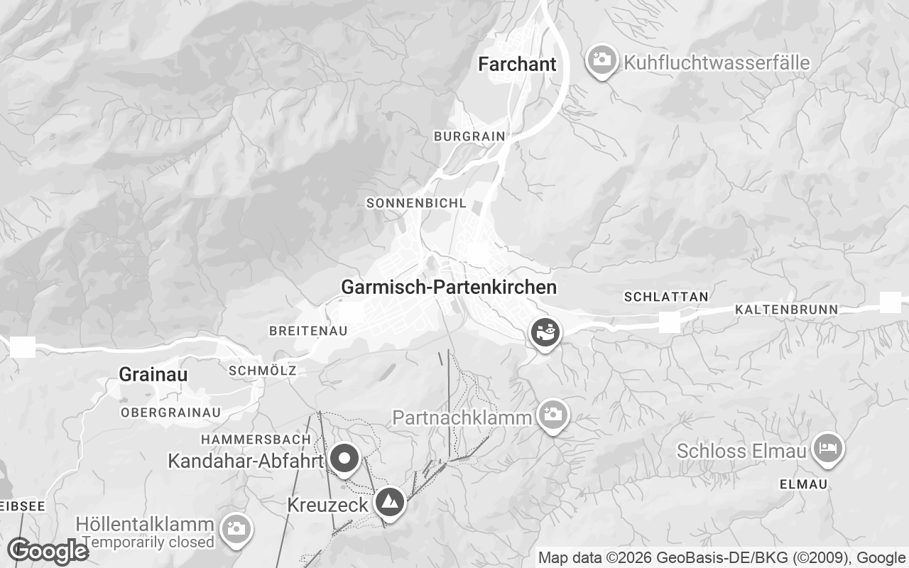 Karte von Garmisch-Partenkirchen