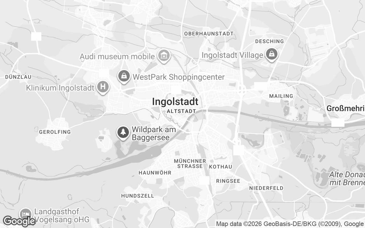 Karte von ingolstadt