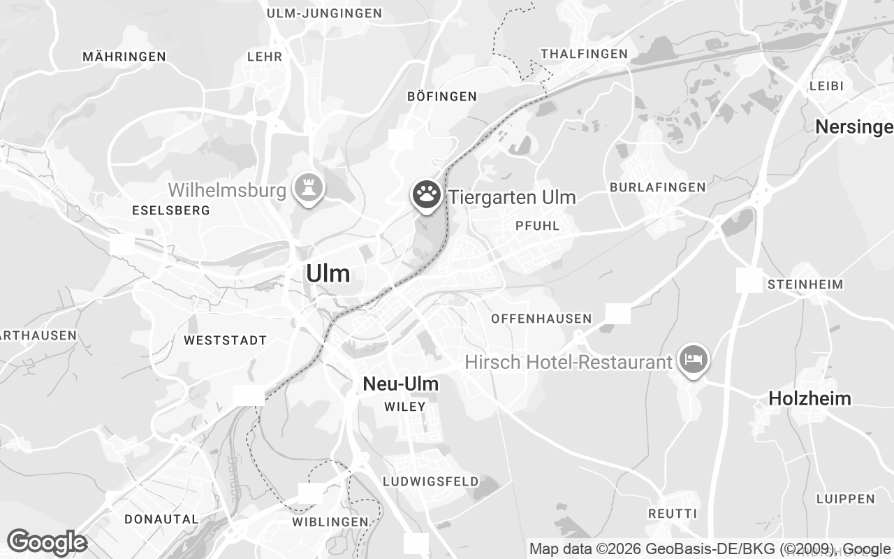 Karte von Neu-Ulm