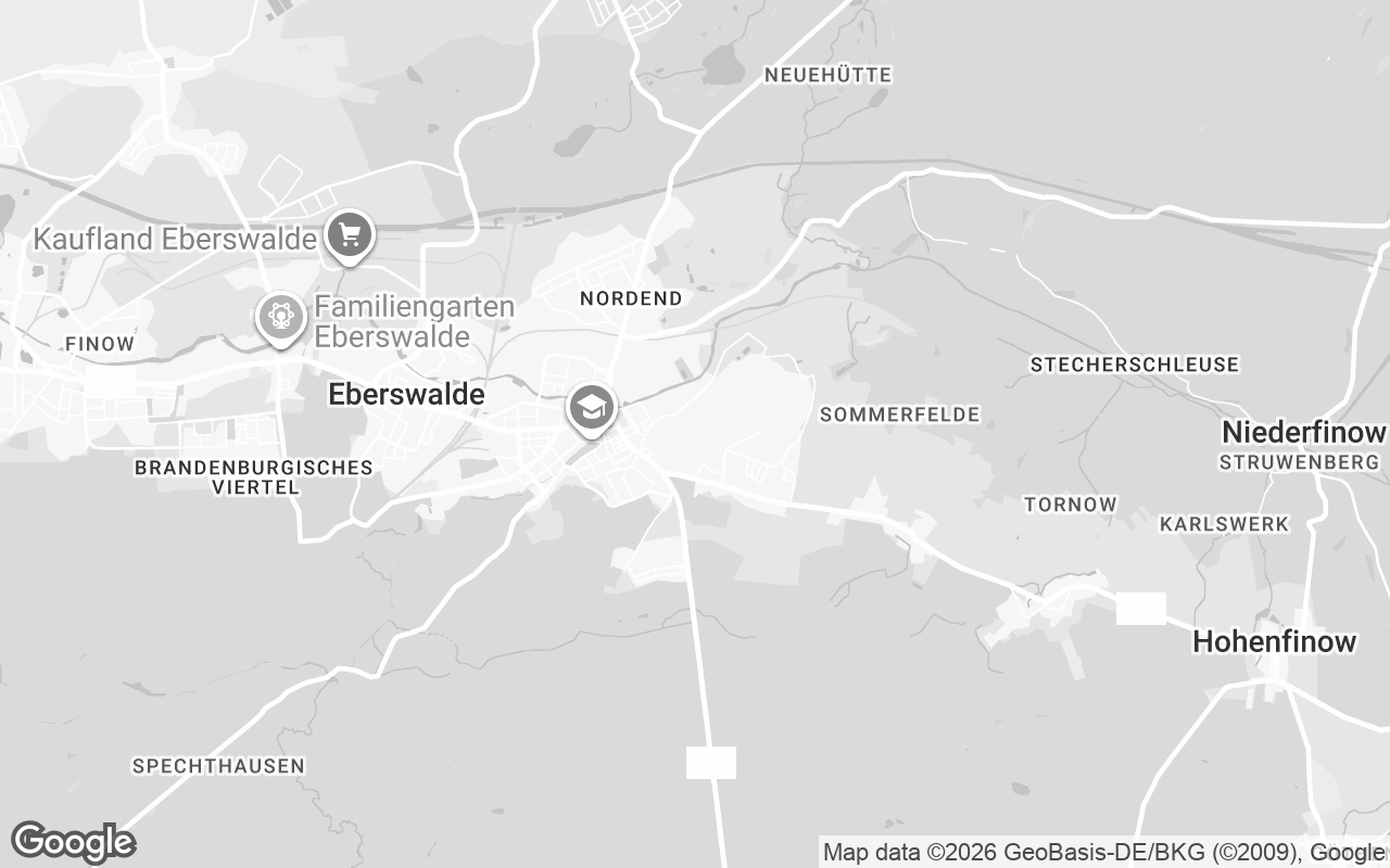 Karte von Eberswalde