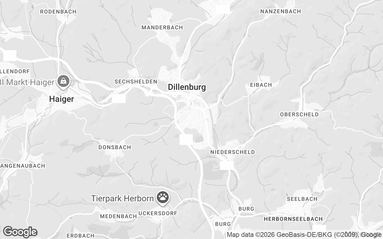 Karte von Dillenburg