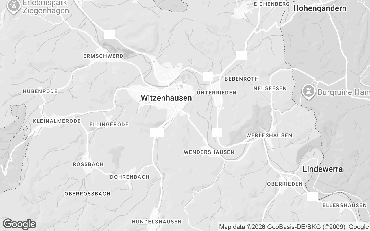 Karte von Witzenhausen