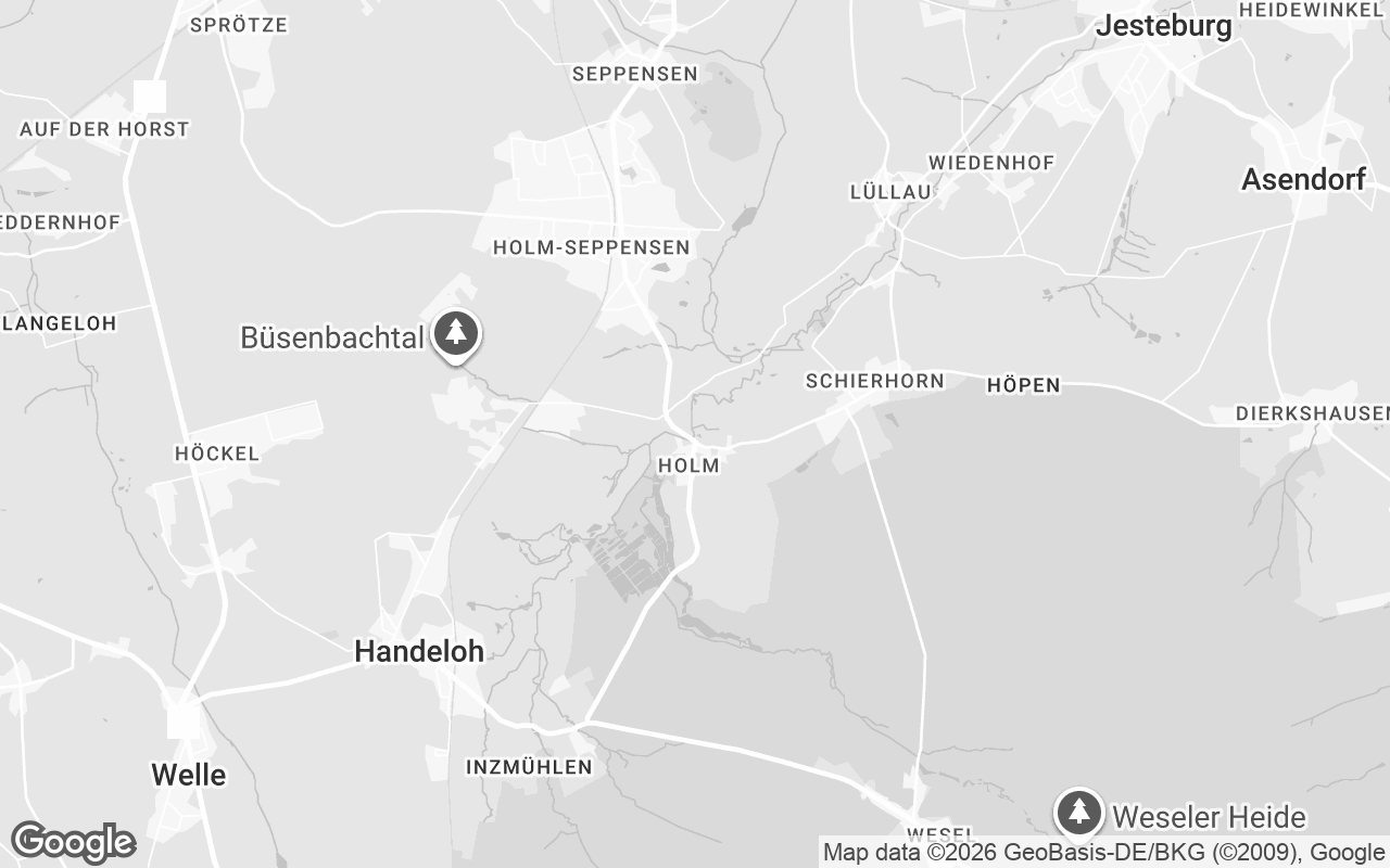 Karte von Buchholz in der Nordheide
