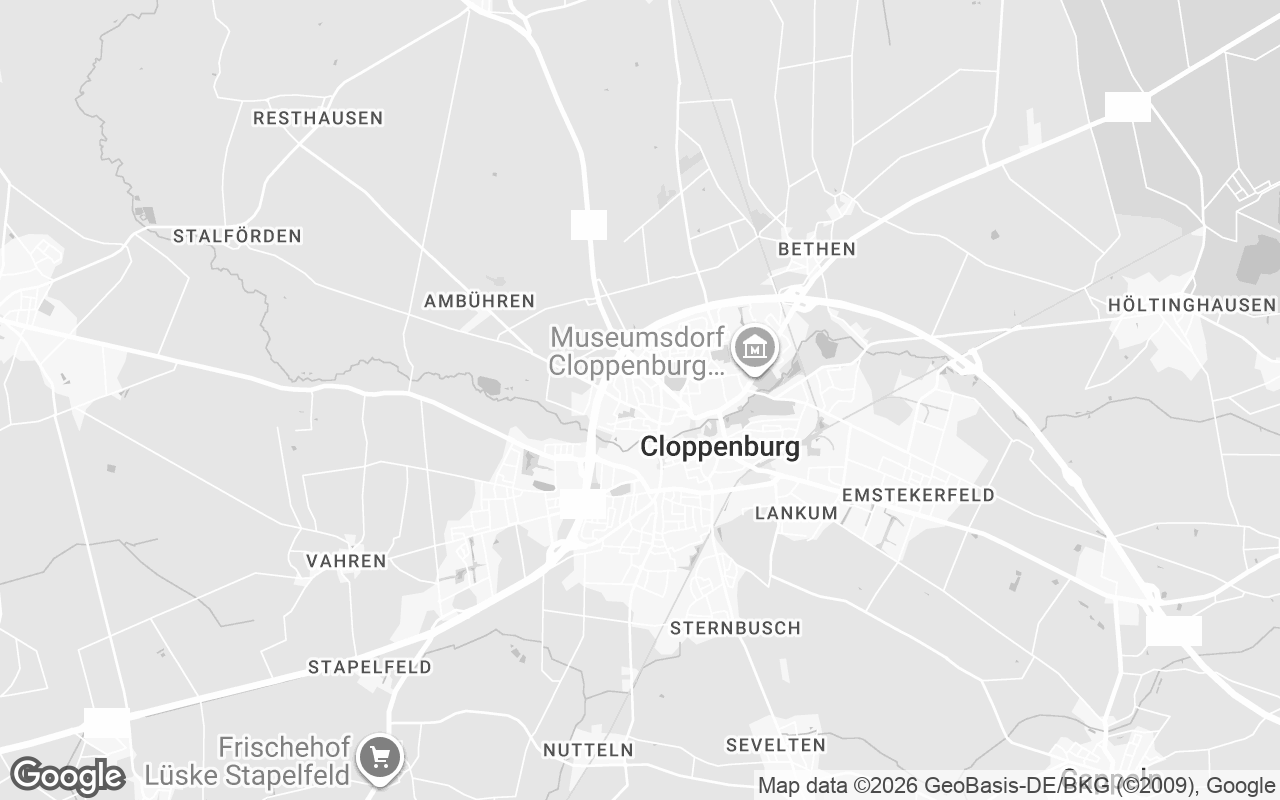 Karte von Cloppenburg