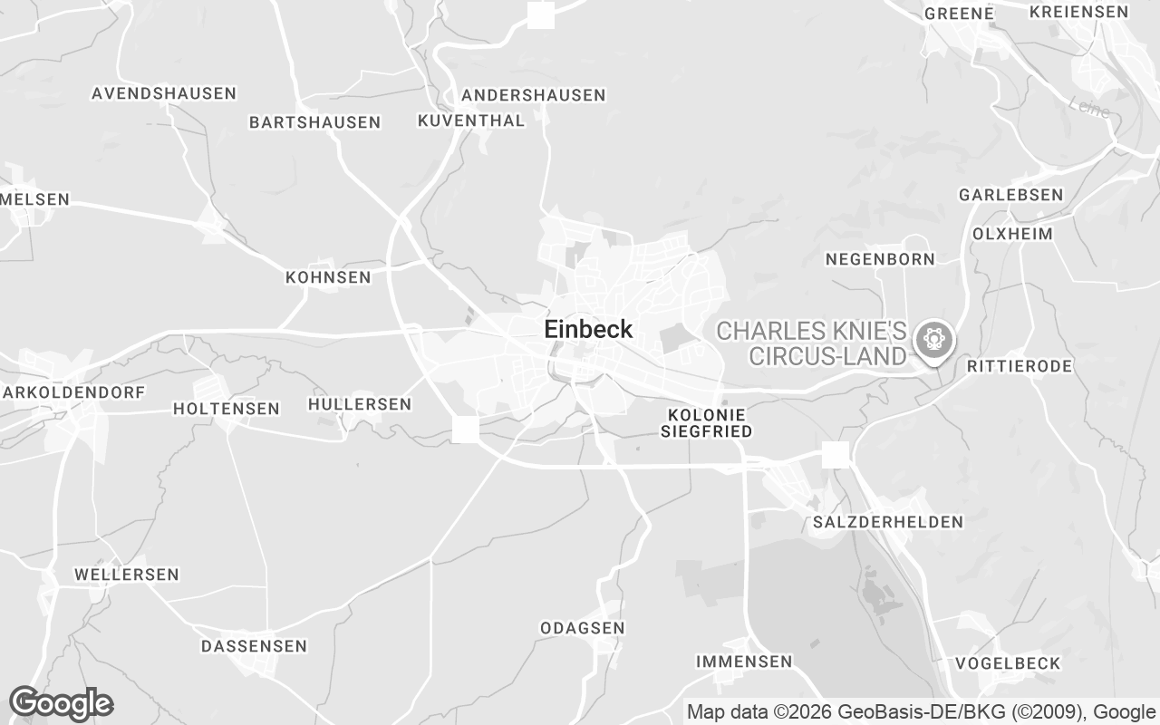 Karte von Einbeck