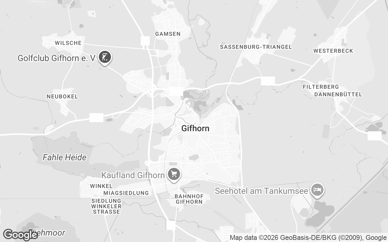 Karte von Gifhorn