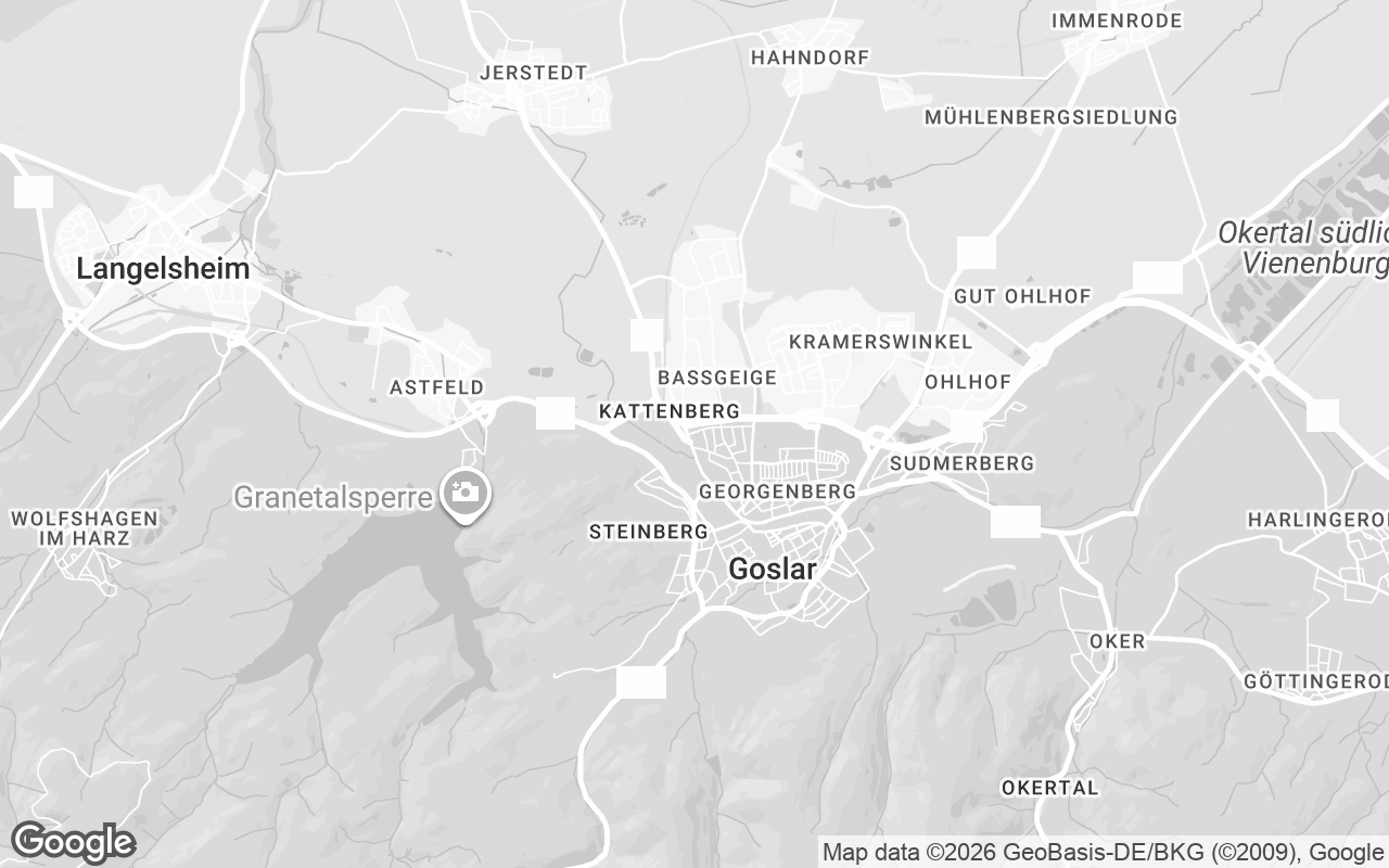 Karte von Goslar