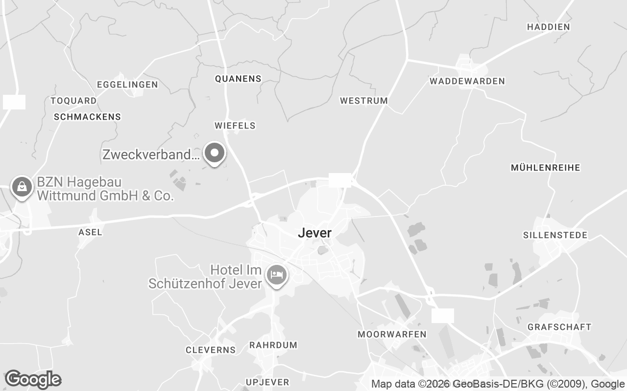 Karte von Jever