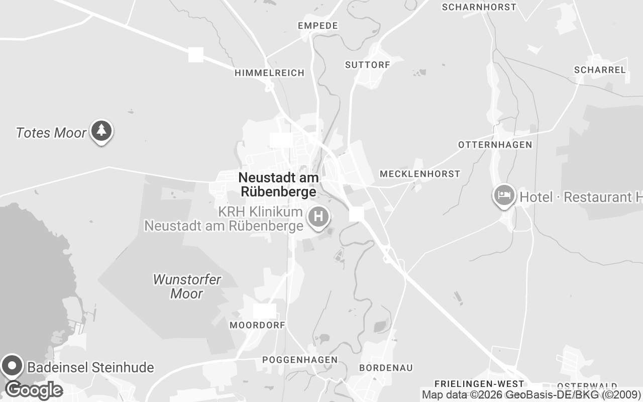 Karte von Neustadt am Rübenberge