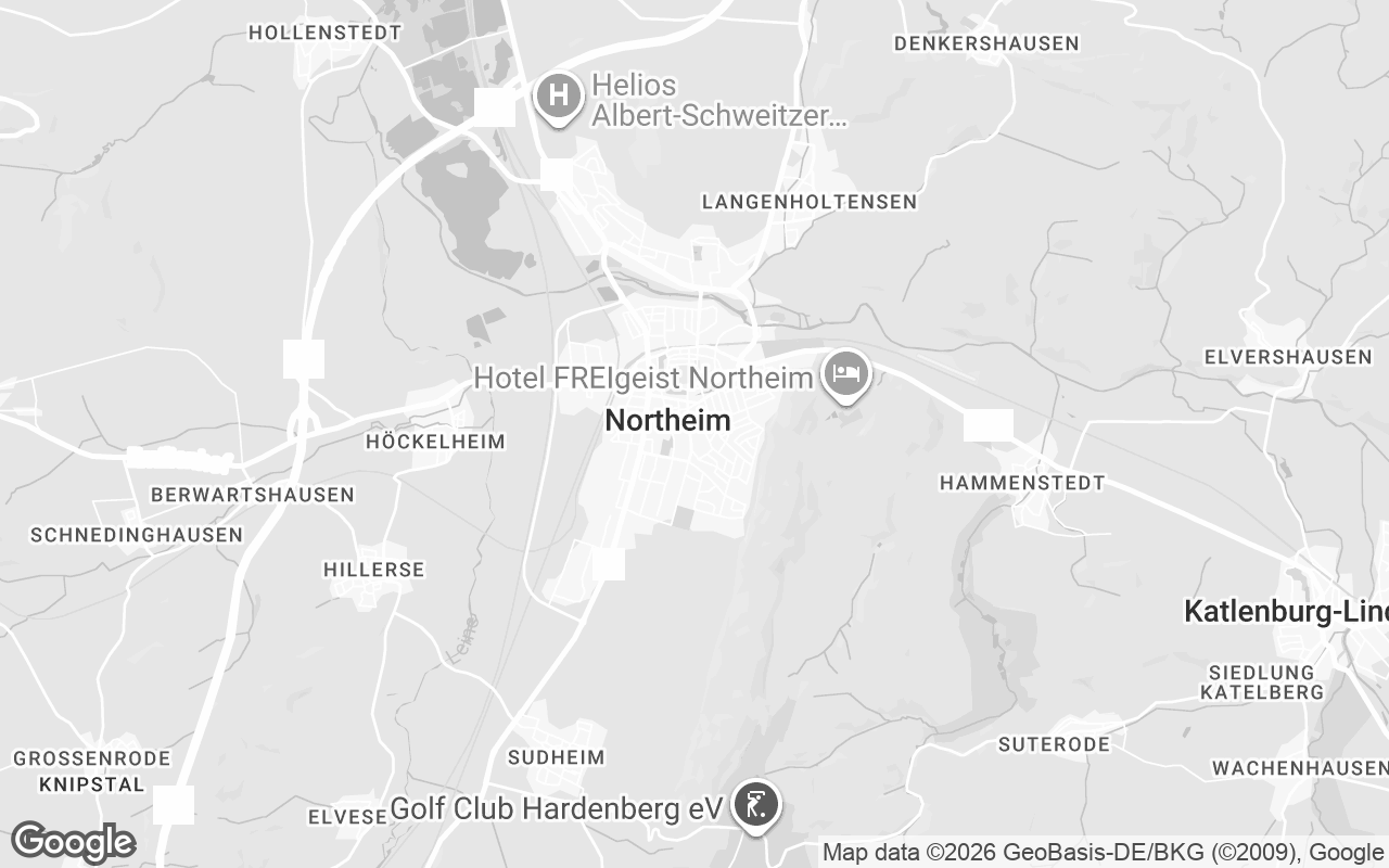 Karte von Northeim