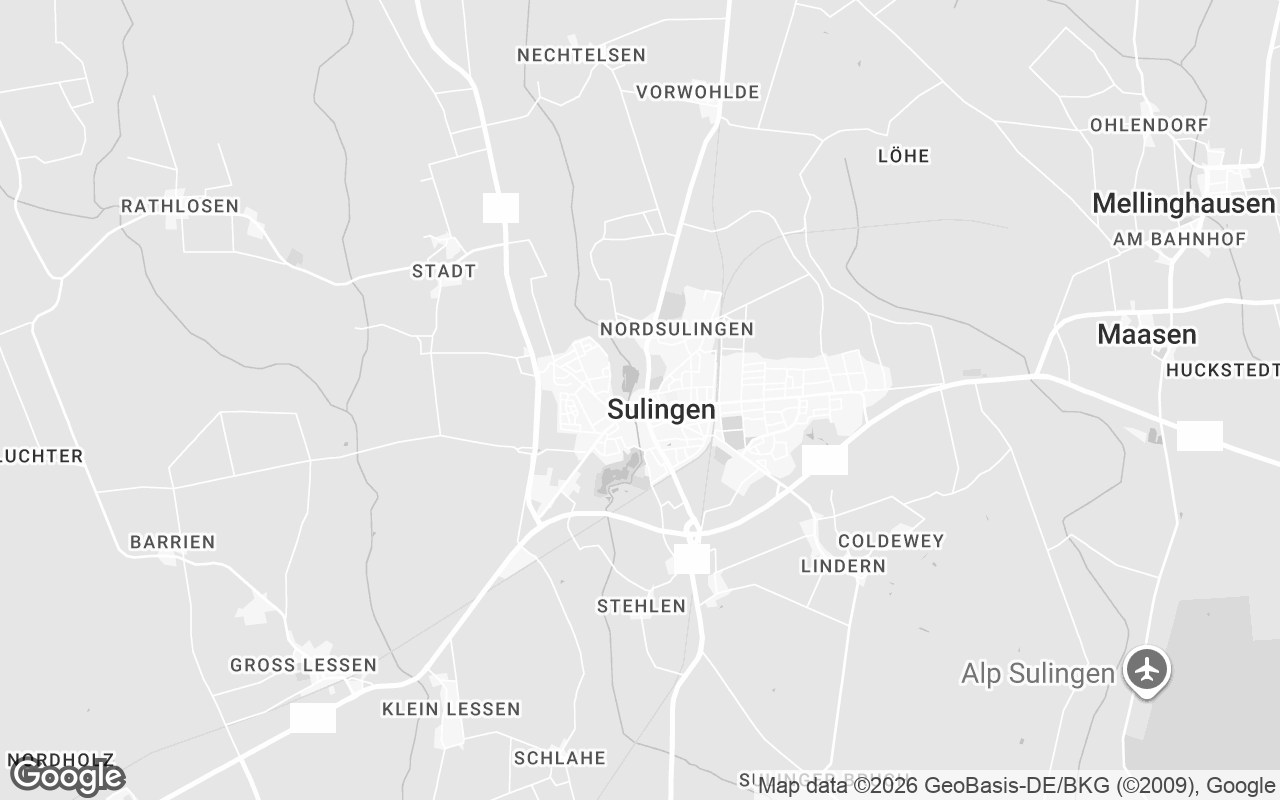 Karte von Sulingen