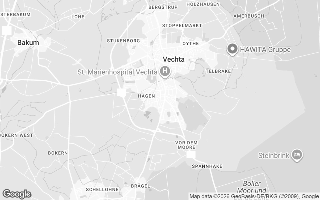 Karte von Vechta