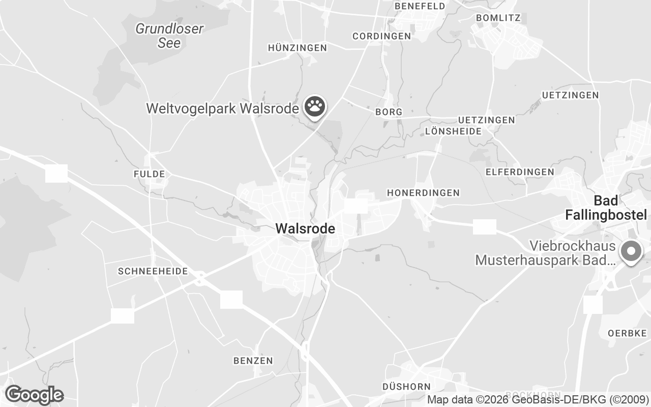 Karte von Walsrode