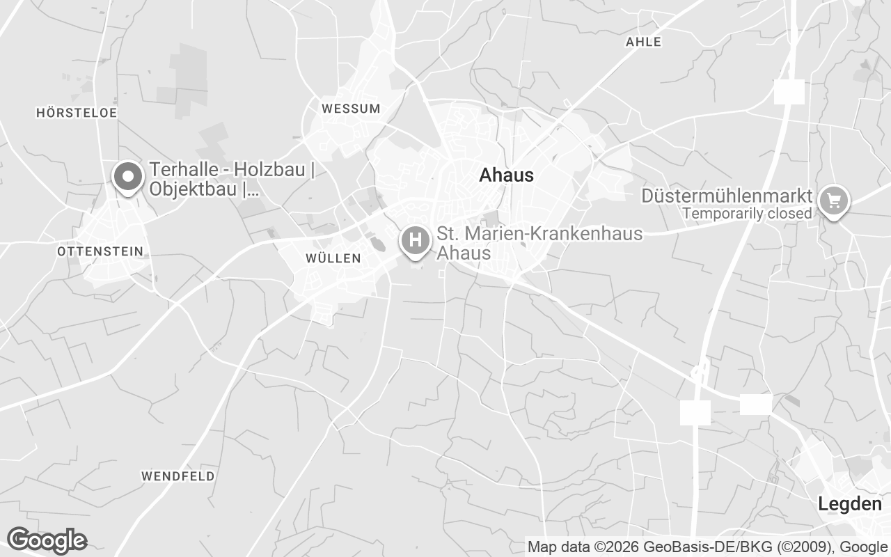 Karte von Ahaus