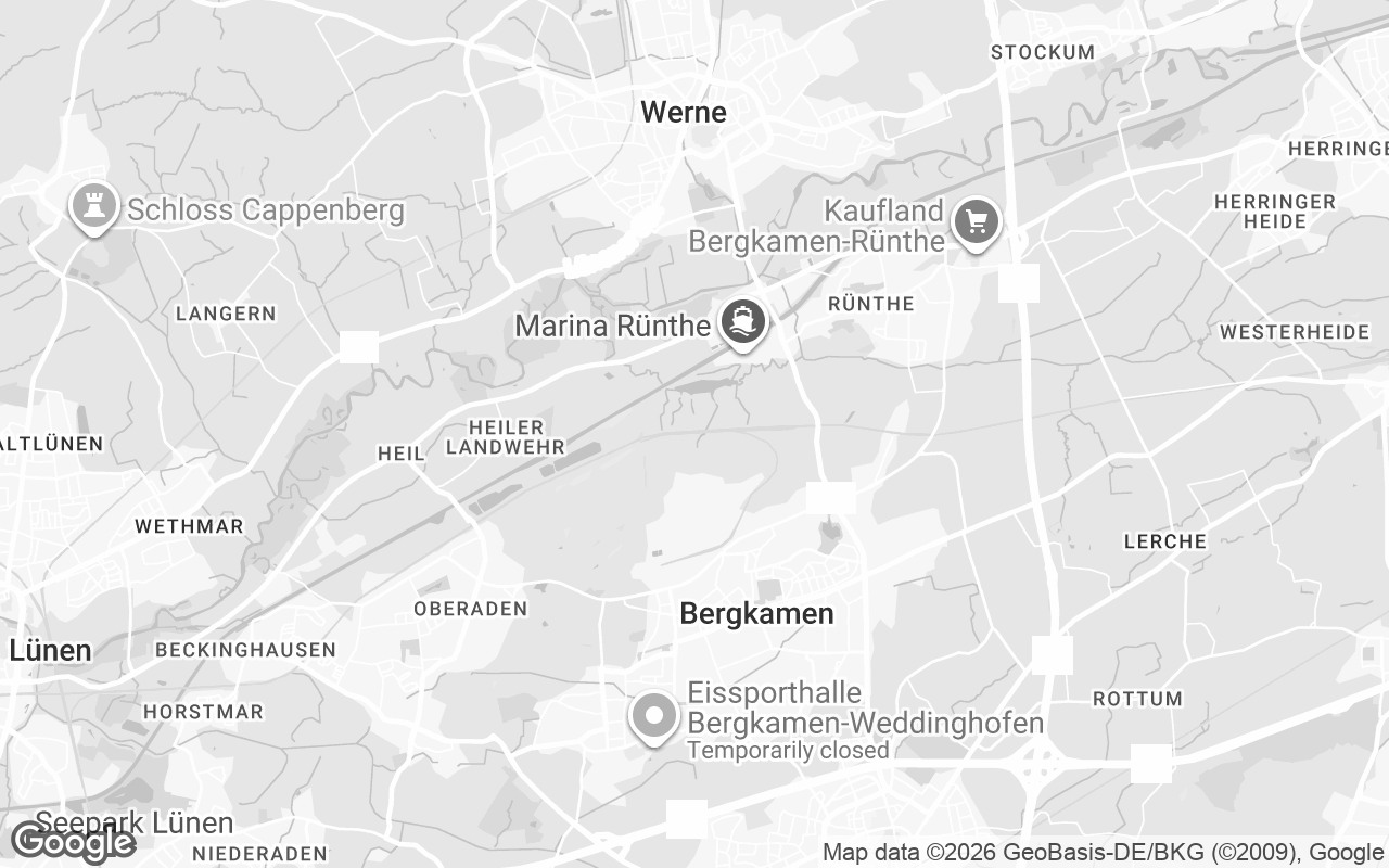 Karte von Bergkamen