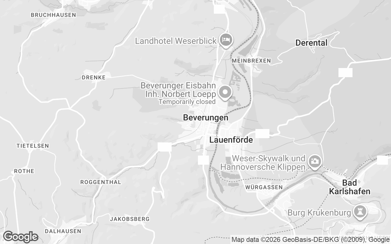 Karte von Beverungen