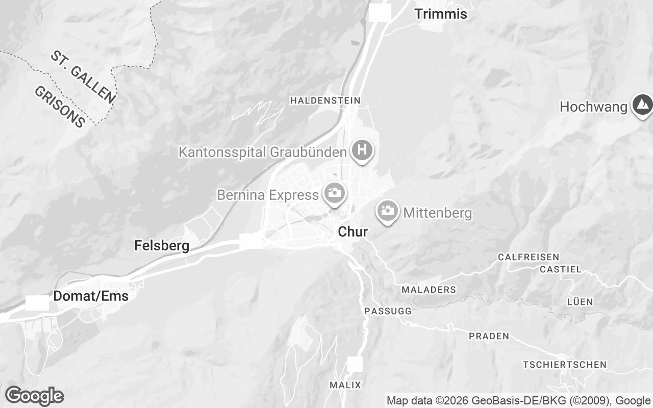 Karte von Chur
