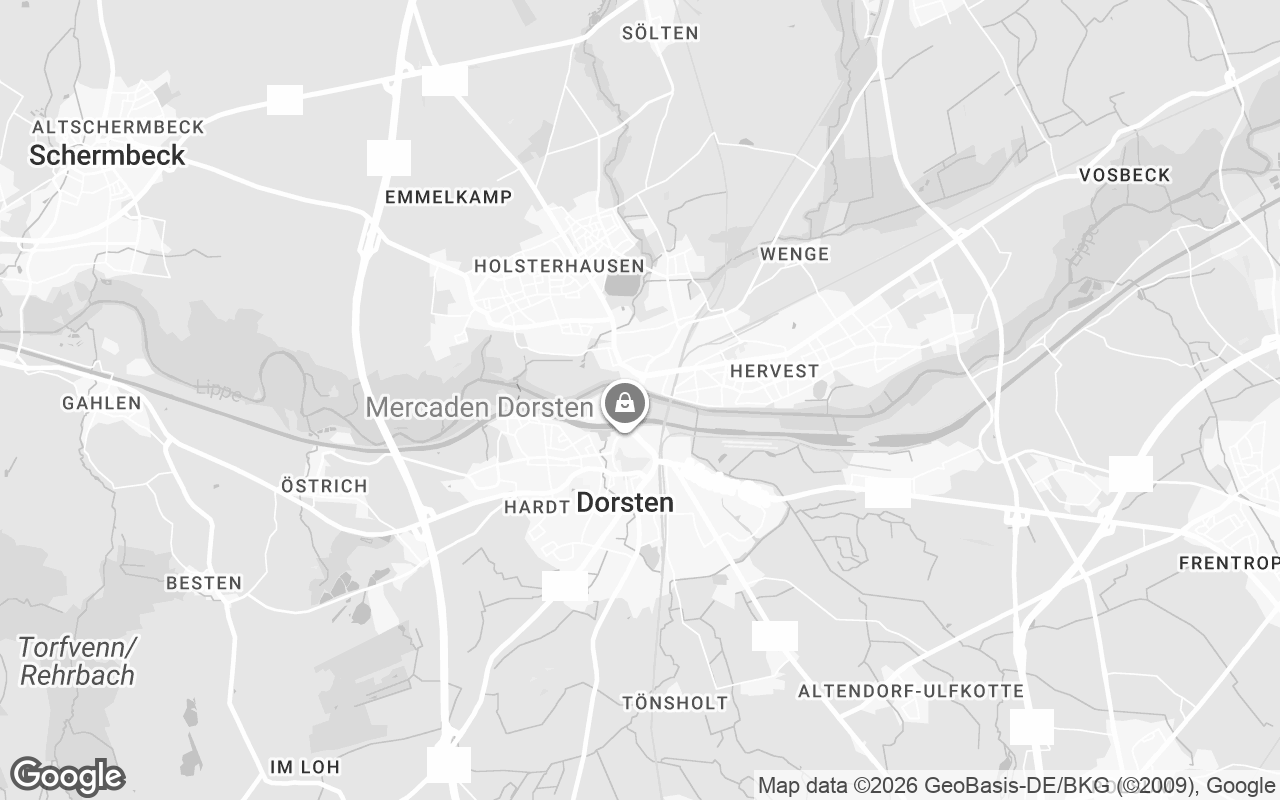Karte von Dorsten