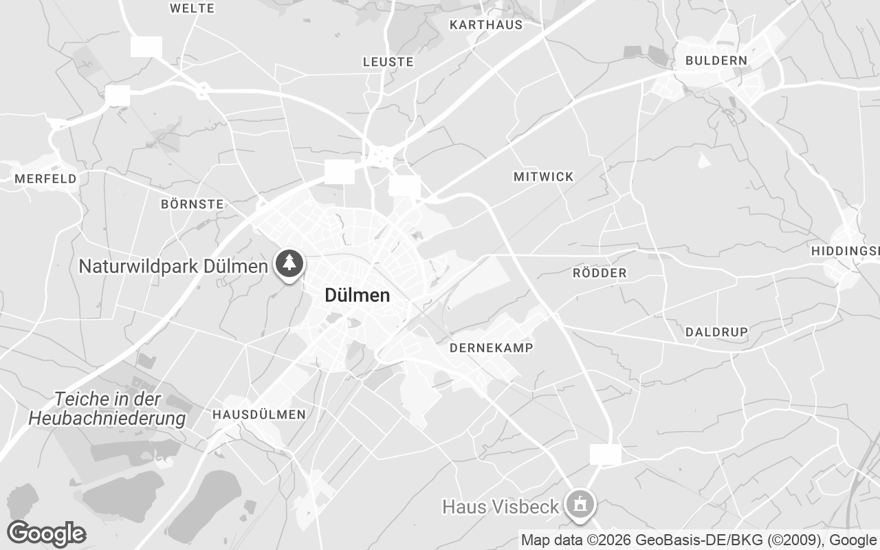 Karte von Dülmen
