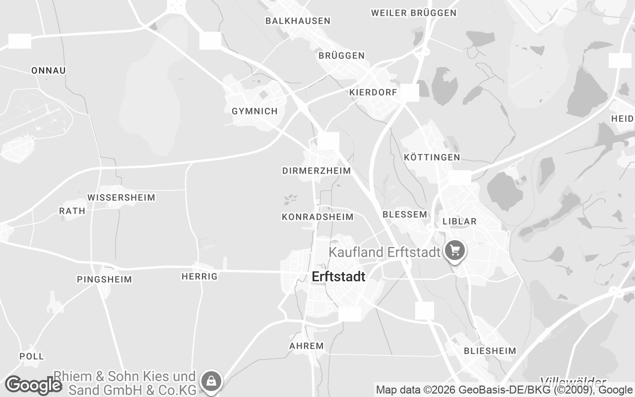Karte von Erftstadt