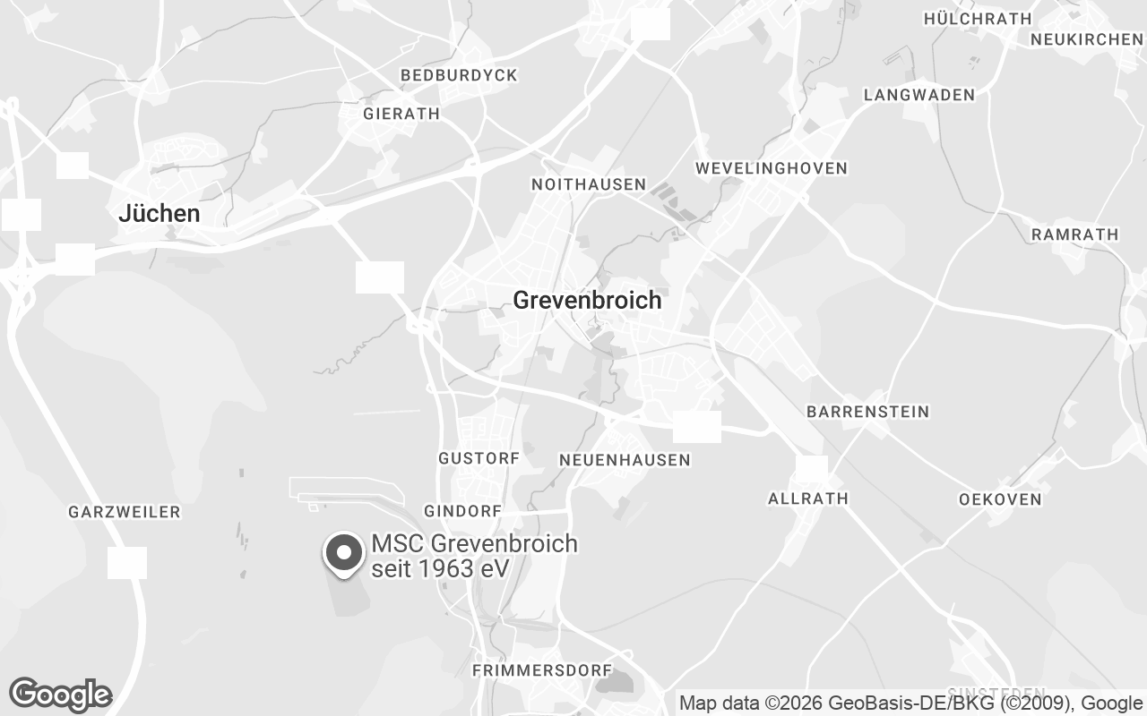 Karte von Grevenbroich
