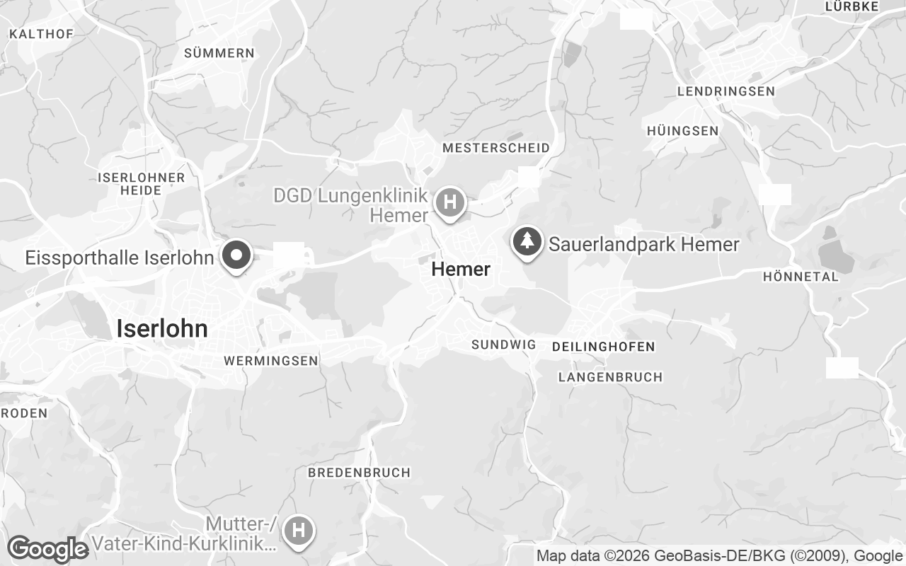 Karte von Hemer