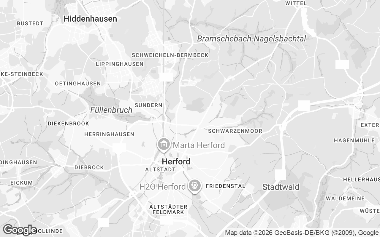 Karte von Herford