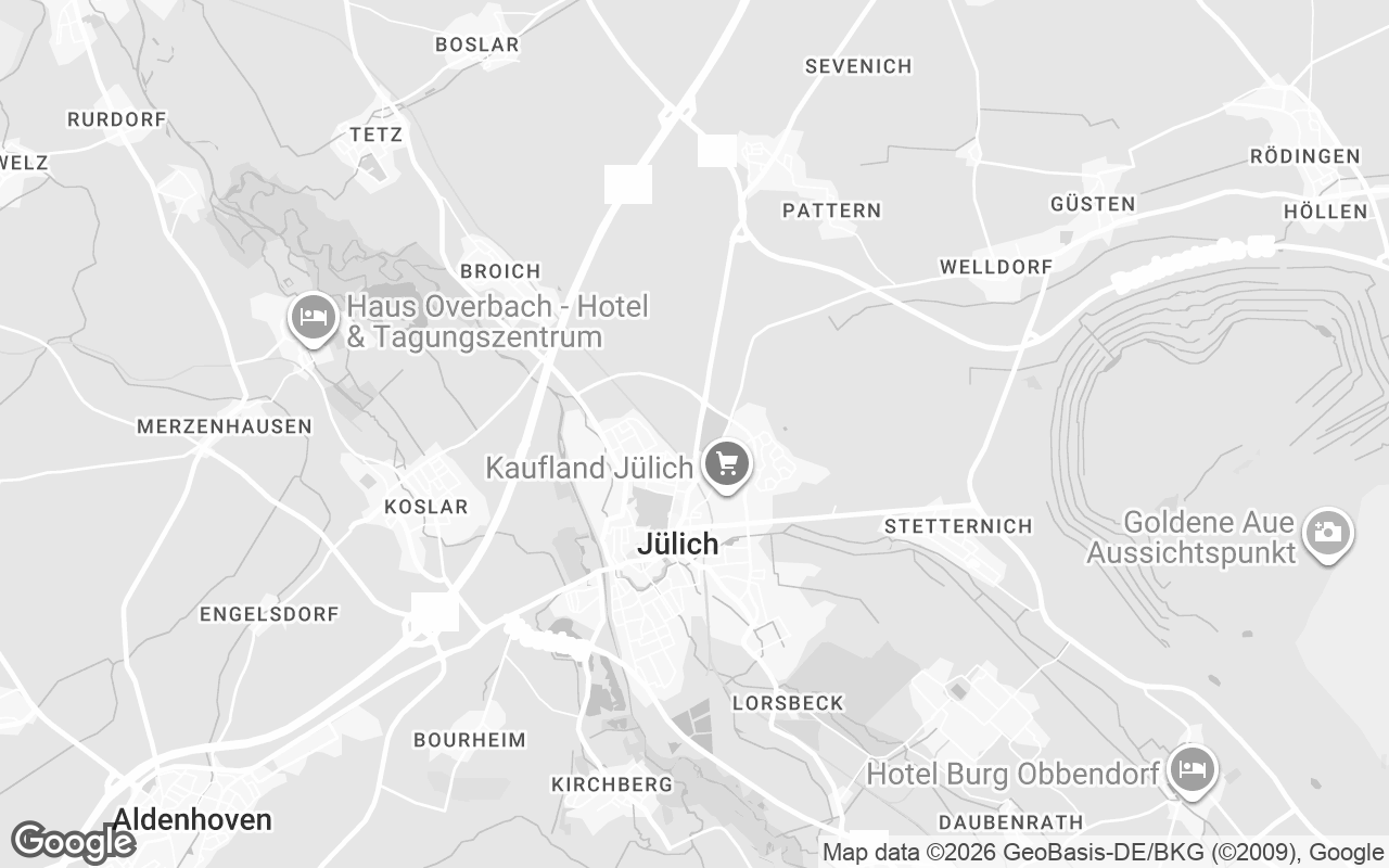 Karte von Jülich