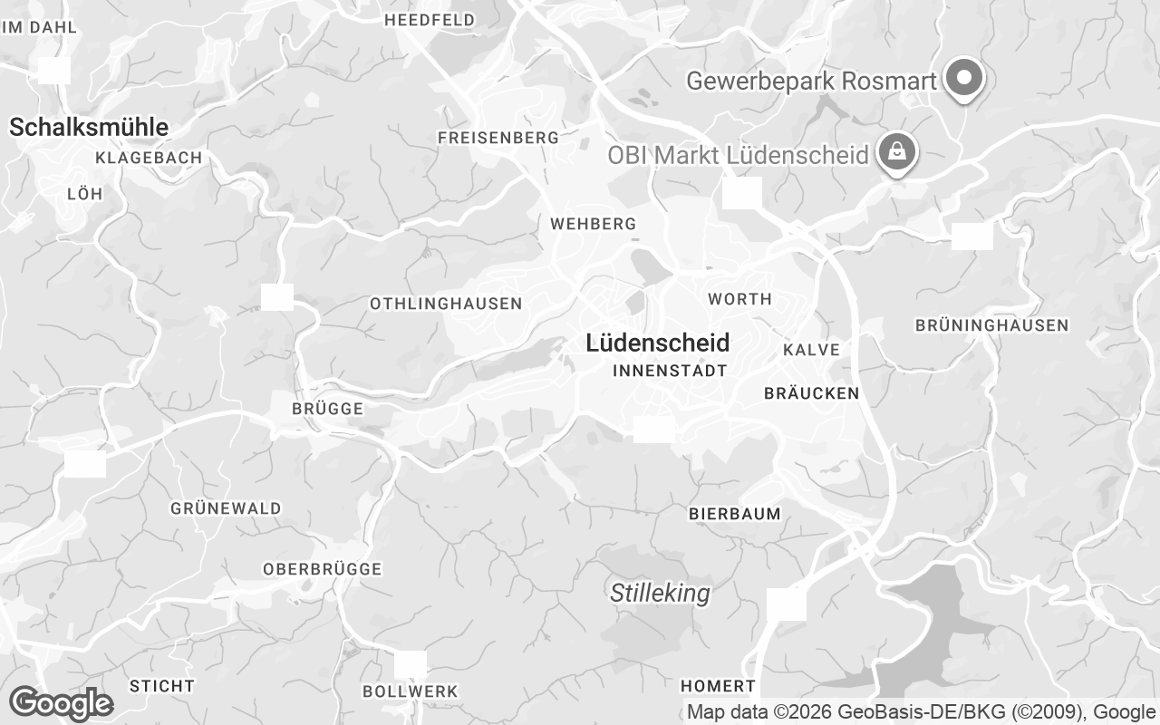 Karte von Lüdenscheid