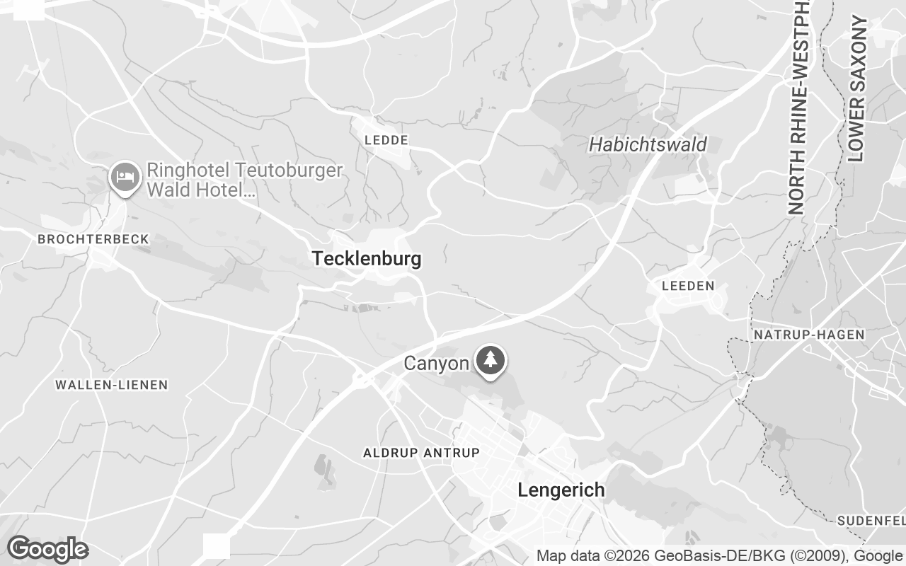 Karte von Tecklenburg