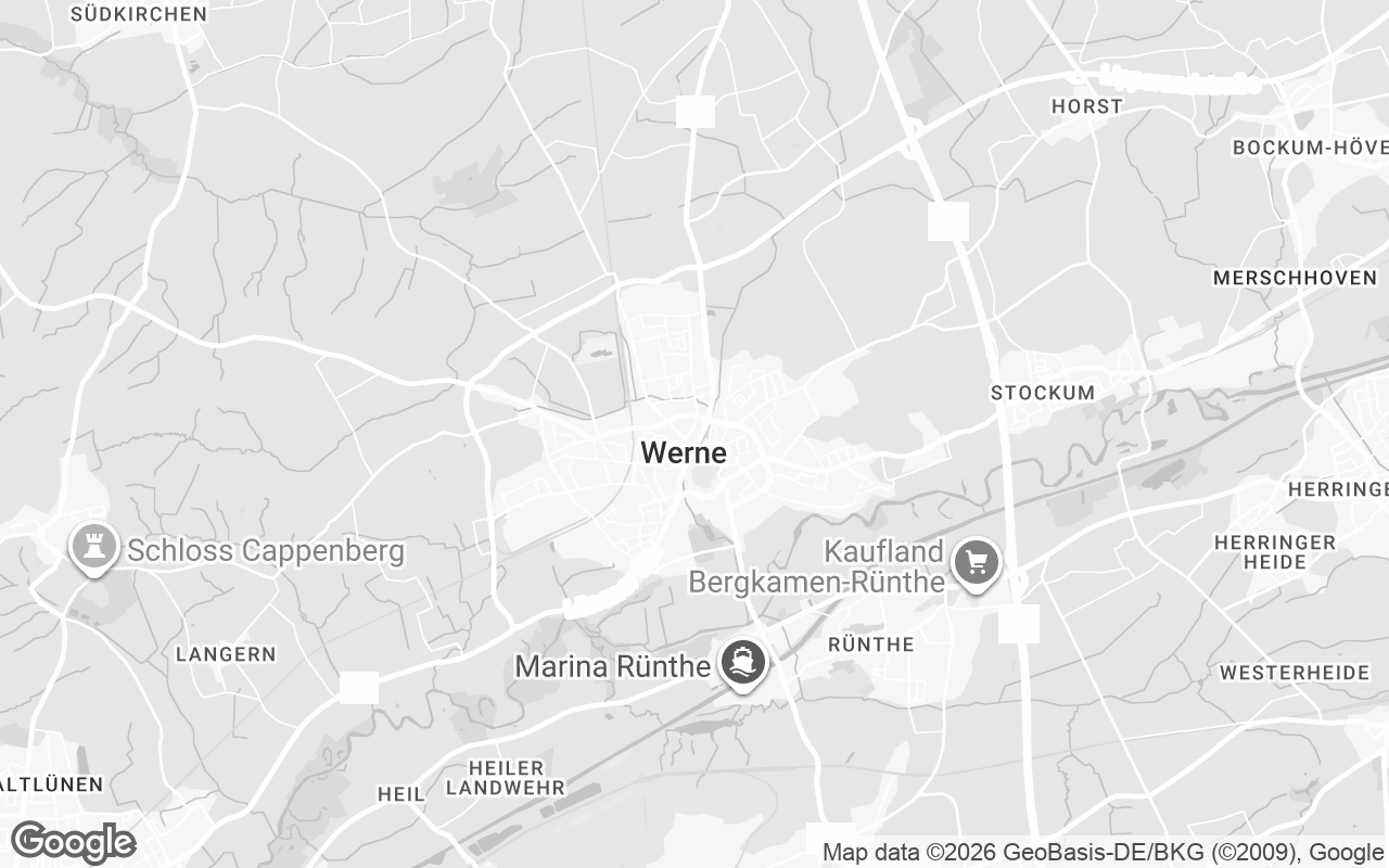 Karte von Werne