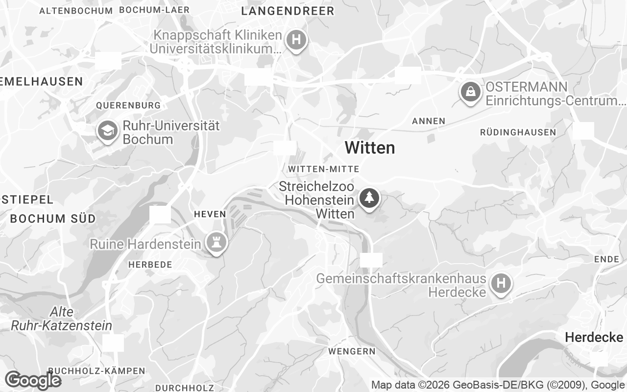 Karte von Witten