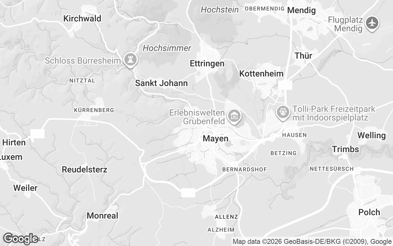 Karte von Mayen
