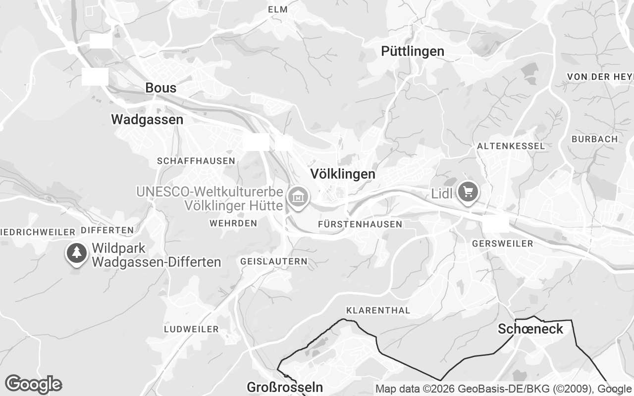 Karte von Völklingen