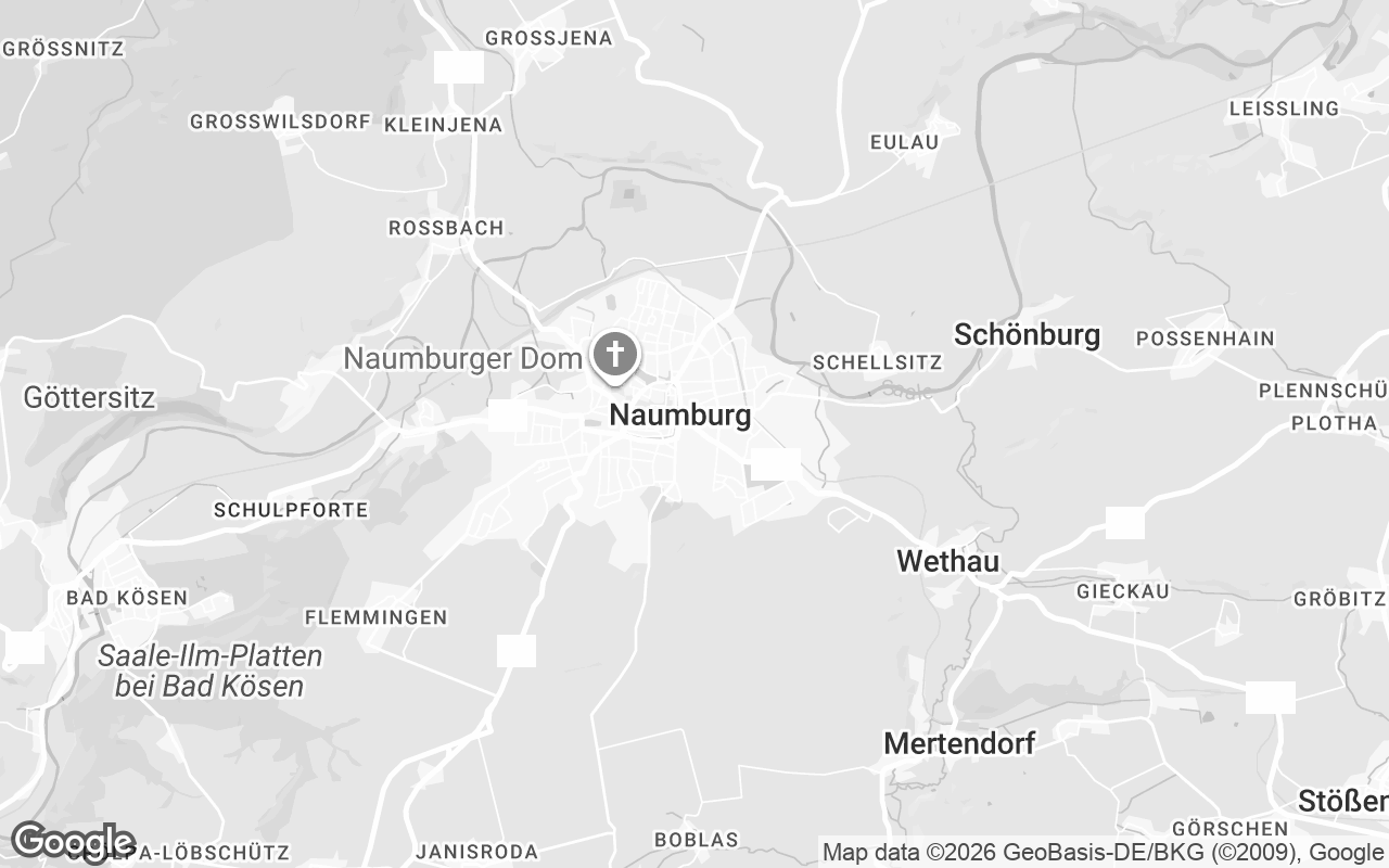 Karte von Naumburg (Saale)