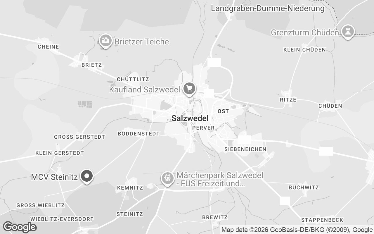 Karte von Salzwedel