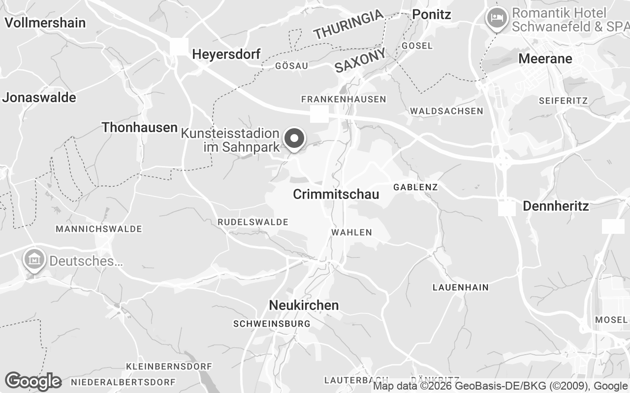 Karte von Crimmitschau