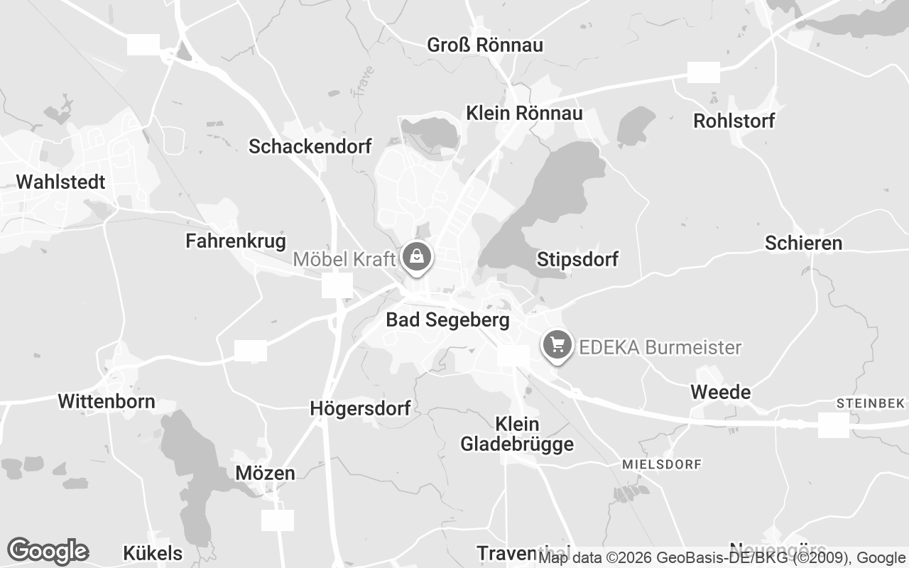 Karte von Bad Segeberg