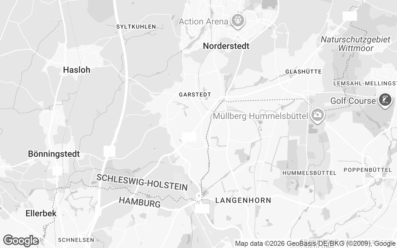 Karte von Norderstedt