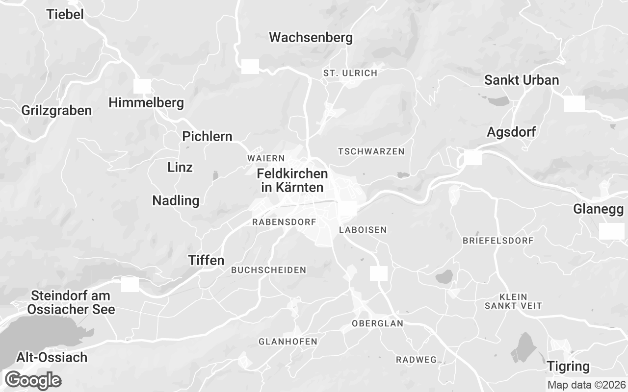 Karte von Feldkirchen in Kärnten