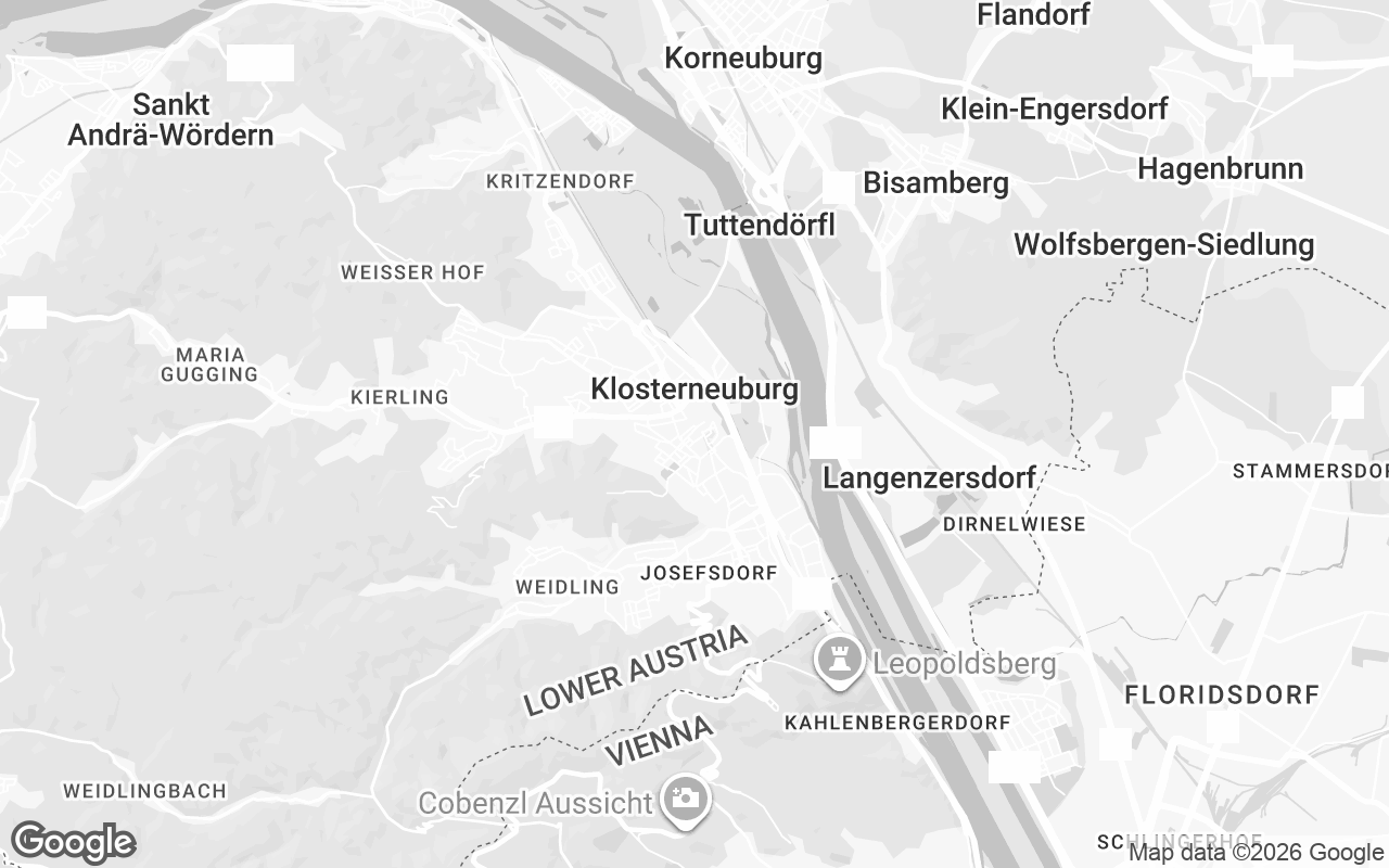 Karte von Klosterneuburg