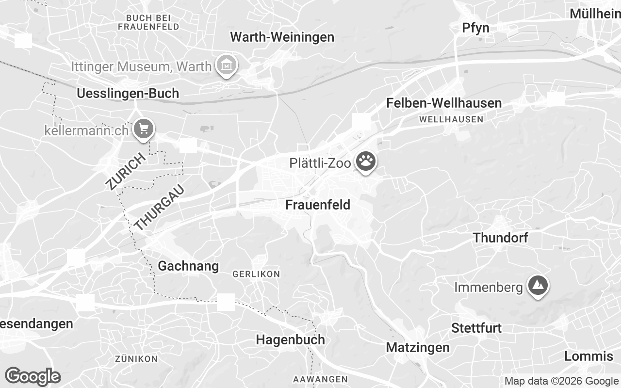 Karte von Frauenfeld