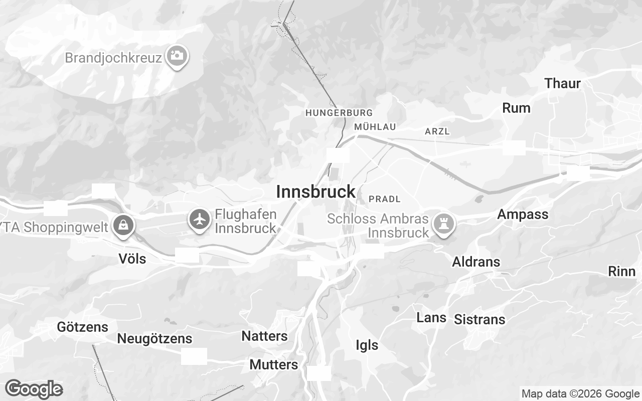 Karte von Innsbruck